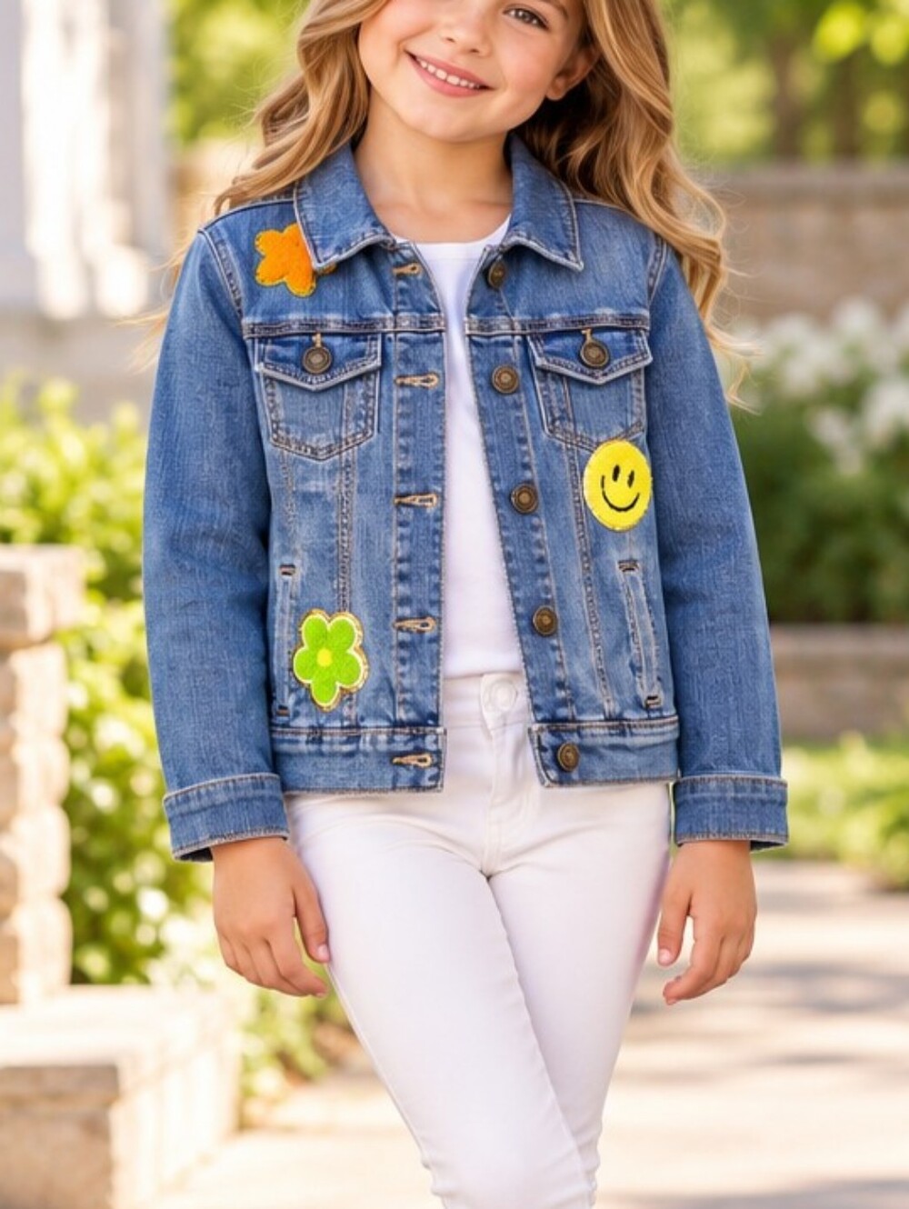 Carter’s Kids Girls Denim Jacket – Size 6/6X – NWT